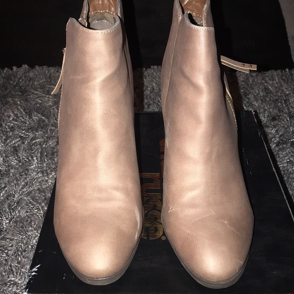 Taupe Booties - Picture 3 of 6